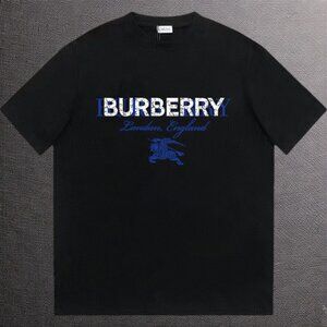 Burberry Men's Black Short Sleeve T-Shirt